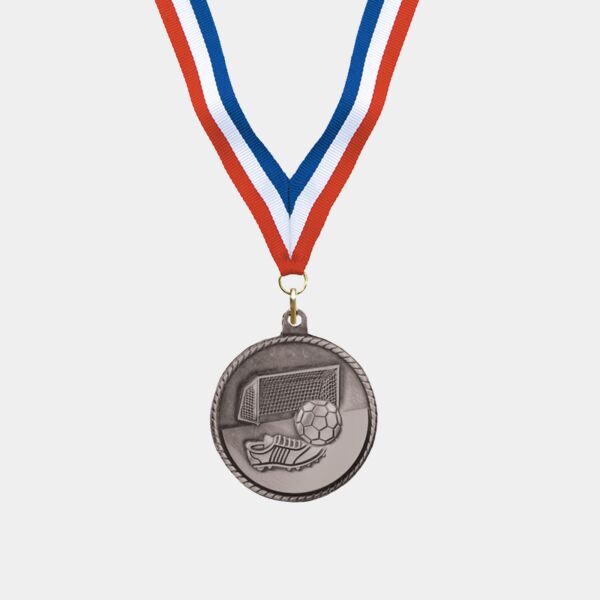 Silver Soccer Award Medal Thumbnail