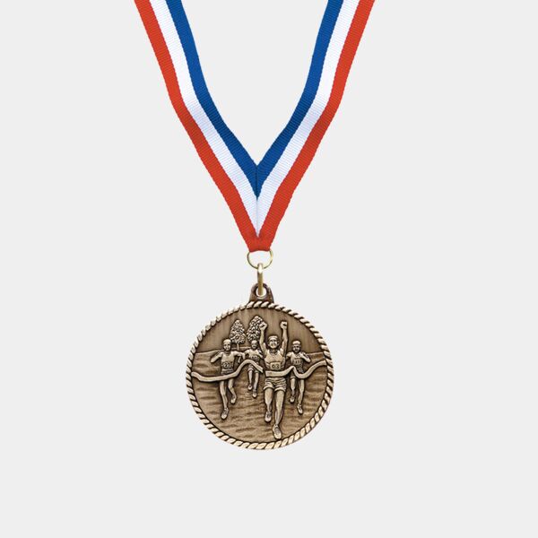 Gold Cross Country Award Medal Thumbnail