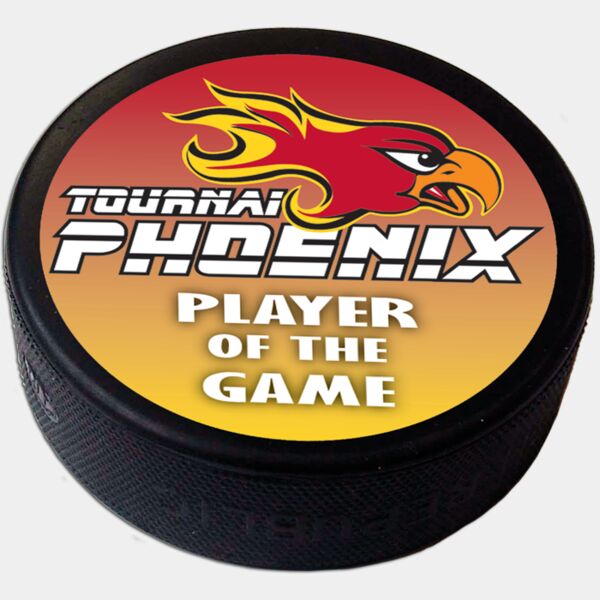 Custom Hockey Puck and Decal Thumbnail