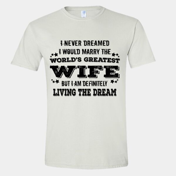 Worlds Greatest Wife - White T-shirt Thumbnail
